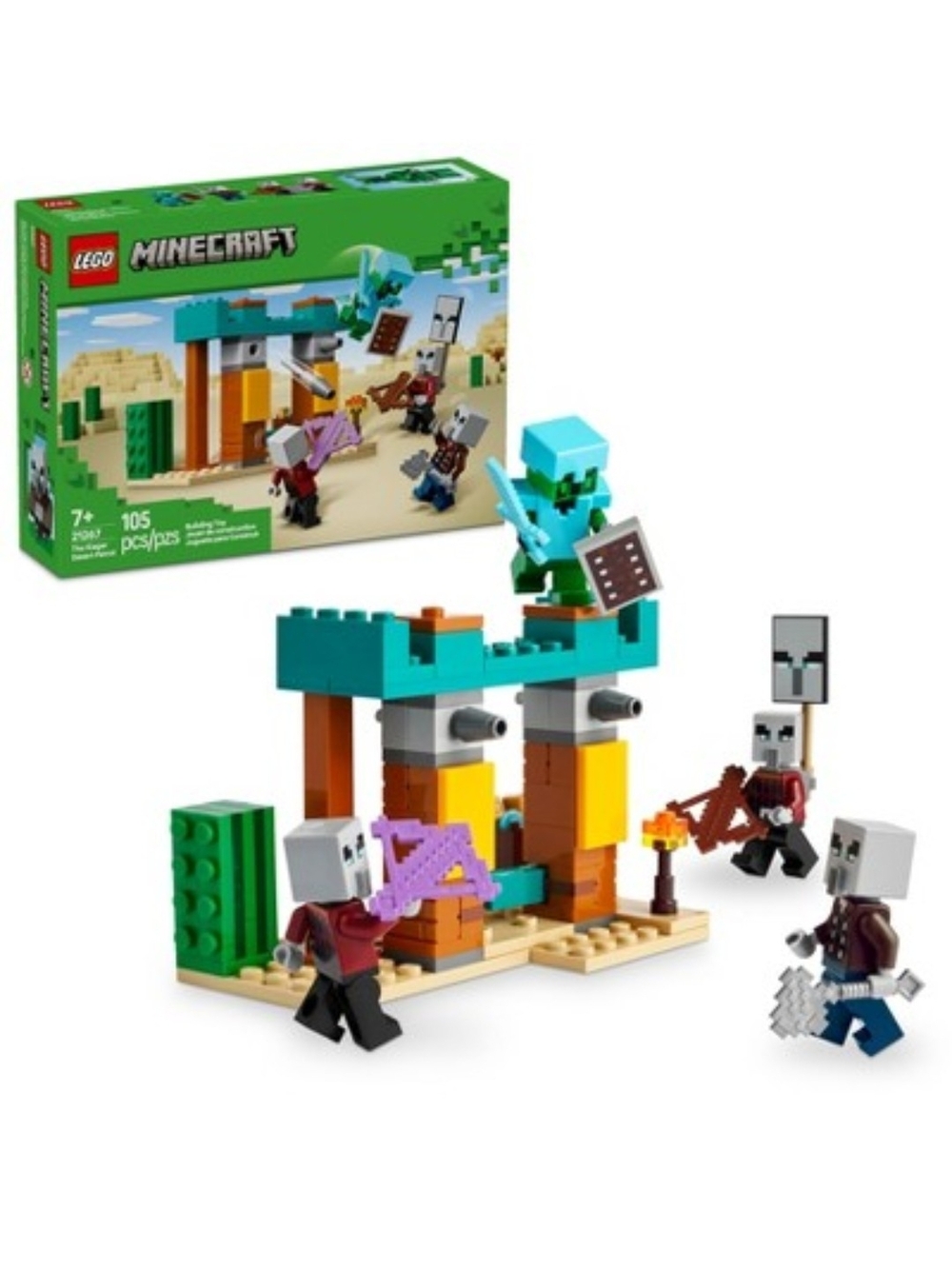 Minecraft Lego Desert Outpost